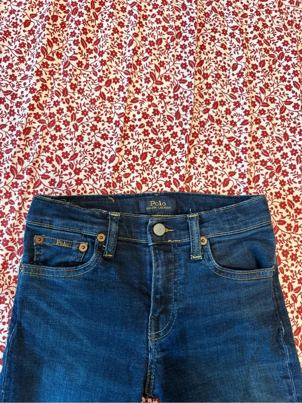 Ralph Lauren Dark Navy Slim Straight boys Jeans